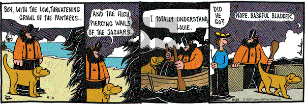 Overboard on Sunday December 2, 2007 Comic Strip