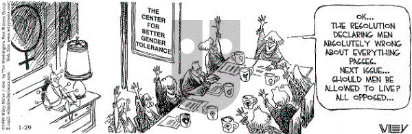 Non Sequitur on Thursday January 29, 1998 Comic Strip