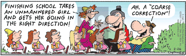 Frank and Ernest - Monday February 26, 2007 Comic Strip