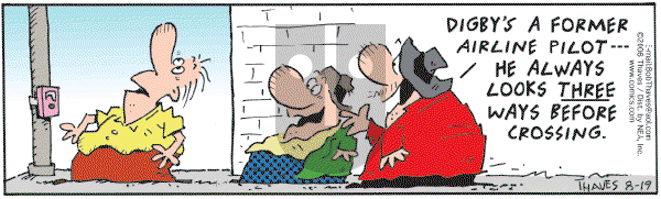 Frank and Ernest - Saturday August 19, 2006 Comic Strip