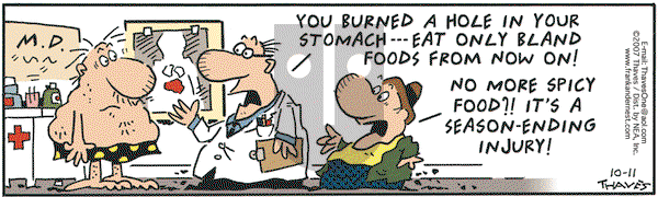 Frank and Ernest on Thursday October 11, 2007 Comic Strip