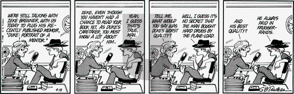Doonesbury on Tuesday April 15, 1980 Comic Strip