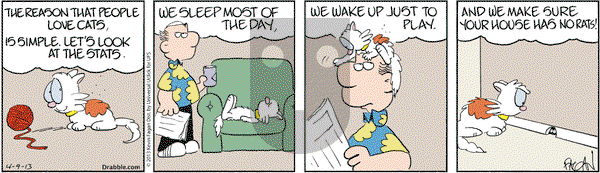 Drabble on Tuesday April 9, 2013 Comic Strip