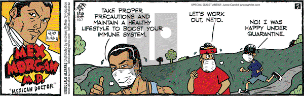 La Cucaracha on Wednesday October 7, 2020 Comic Strip