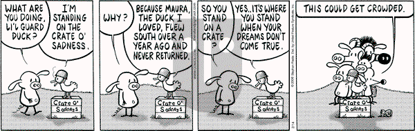 Pearls Before Swine on Thursday February 14, 2008 Comic Strip