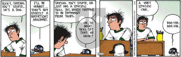 Get Fuzzy on Friday March 26, 2010 Comic Strip