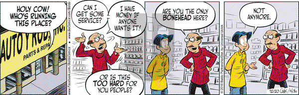 Baldo on Tuesday December 20, 2016 Comic Strip