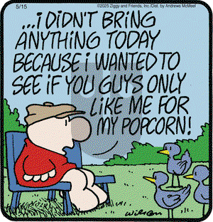 Ziggy on Thursday May 15, 2025 Comic Strip