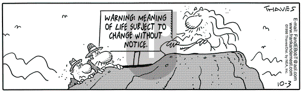 Frank and Ernest on Saturday October 3, 1998 Comic Strip