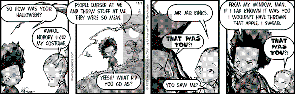The Boondocks on Wednesday June 4, 2014 Comic Strip