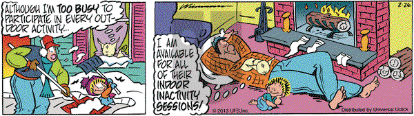 Rose is Rose on Tuesday February 26, 2013 Comic Strip
