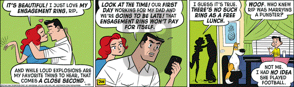 Rip Haywire on Monday April 25, 2016 Comic Strip