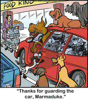 Marmaduke on Tuesday October 24, 2017 Comic Strip