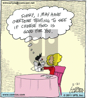 Kit 'N' Carlyle on Monday February 21, 2011 Comic Strip