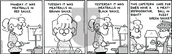 FoxTrot on Wednesday March 29, 2000 Comic Strip