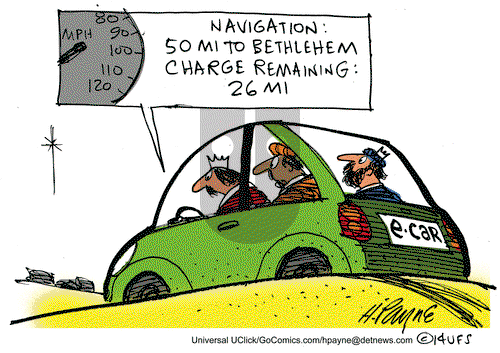 Henry Payne on Wednesday December 24, 2014 Comic Strip