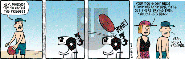 Pooch Cafe on Saturday July 12, 2014 Comic Strip