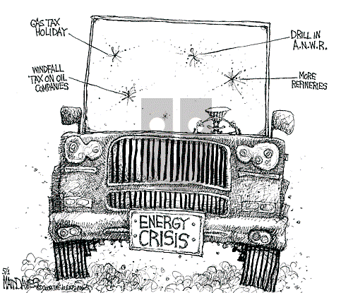 Matt Davies on Thursday May 1, 2008 Comic Strip