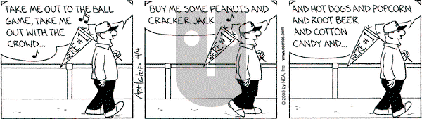 The Born Loser on Monday April 4, 2005 Comic Strip