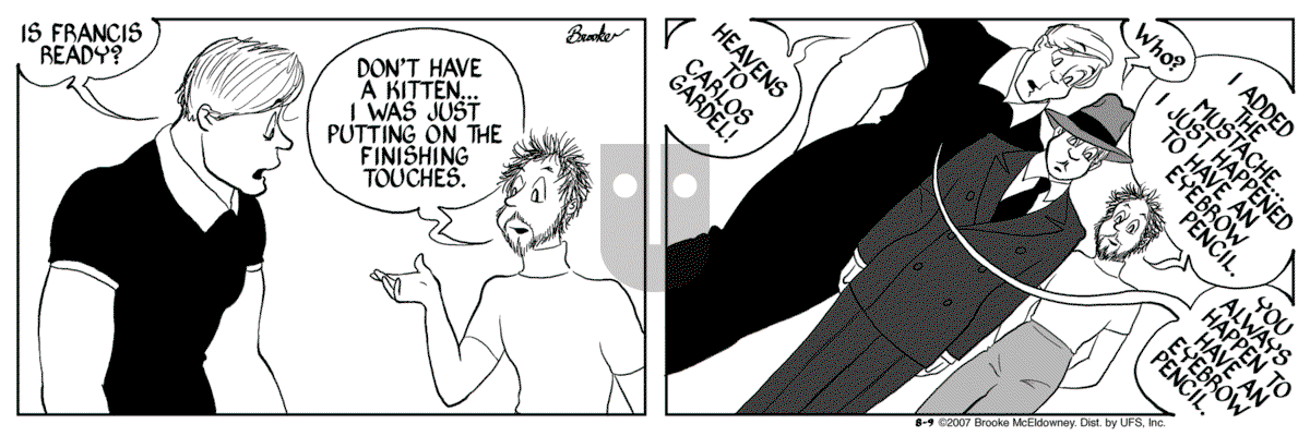 9 Chickweed Lane - Thursday August 9, 2007 Comic Strip