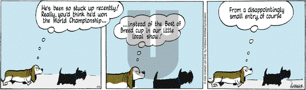 Fred Basset - Monday April 8, 2024 Comic Strip