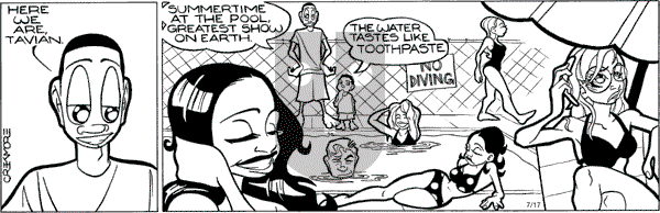 Maintaining on Tuesday July 17, 2007 Comic Strip