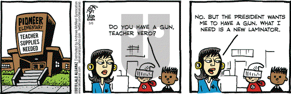 La Cucaracha on Tuesday March 6, 2018 Comic Strip