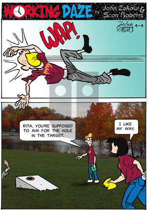 Working Daze on Friday April 4, 2025 Comic Strip