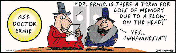 Frank and Ernest on Wednesday June 4, 2025 Comic Strip