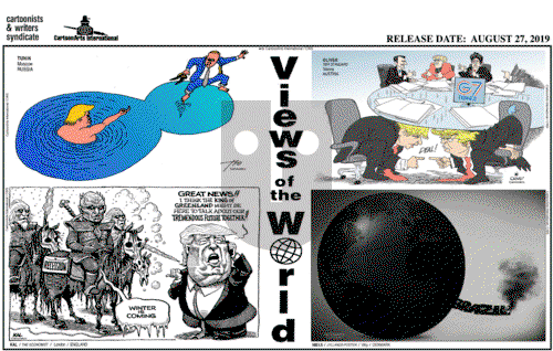 Views of the World on Friday August 30, 2019 Comic Strip