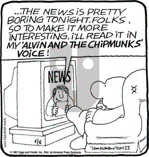 Ziggy on Friday August 8, 1997 Comic Strip