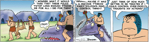 Alley Oop on Saturday May 13, 2017 Comic Strip