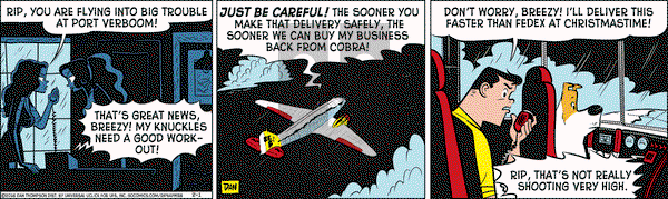 Rip Haywire on Monday February 1, 2016 Comic Strip