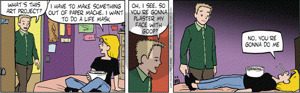 Luann on Monday April 6, 2015 Comic Strip