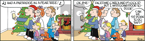 Drabble on Wednesday December 13, 2017 Comic Strip