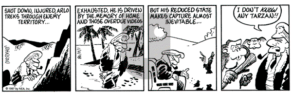 Arlo and Janis on Friday January 2, 1998 Comic Strip