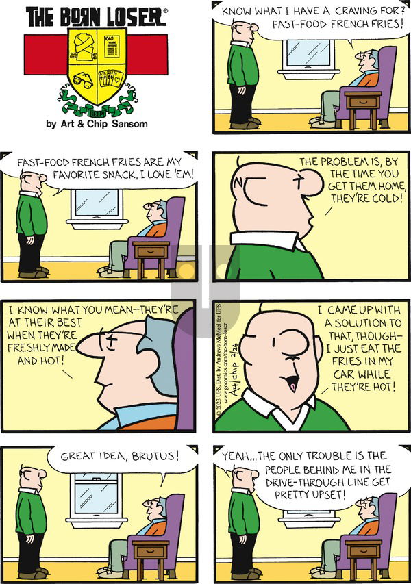 The Born Loser on Sunday February 26, 2023 Comic Strip
