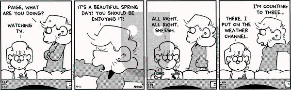 FoxTrot - Monday April 11, 2005 Comic Strip