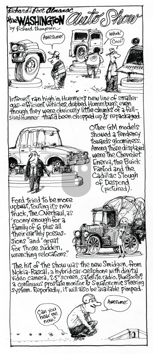 Richard's Poor Almanac on Monday April 6, 2015 Comic Strip