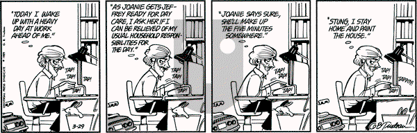 Doonesbury on Friday March 29, 1985 Comic Strip
