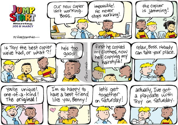 JumpStart on Sunday April 4, 2004 Comic Strip