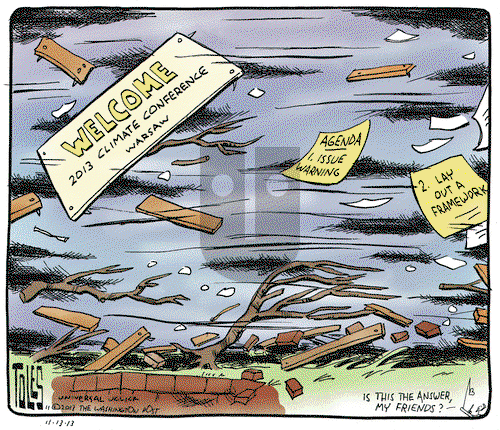 Tom Toles on Wednesday November 13, 2013 Comic Strip