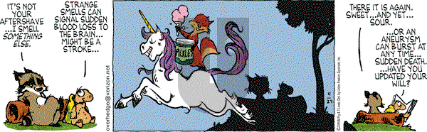Over the Hedge on Tuesday April 27, 2010 Comic Strip