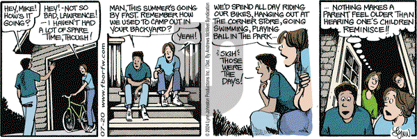 For Better or For Worse - Saturday July 20, 2024 Comic Strip