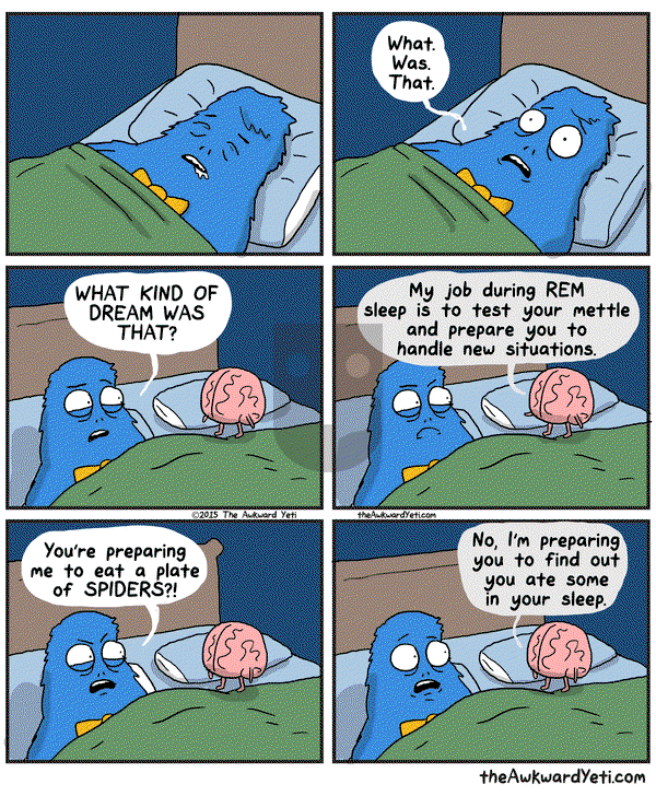 The Awkward Yeti on Monday October 19, 2015 Comic Strip
