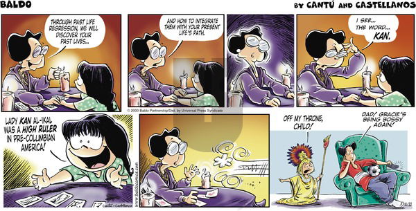 Baldo on Sunday October 22, 2000 Comic Strip