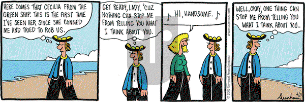 Overboard on Monday April 21, 2003 Comic Strip