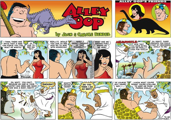 Alley Oop on Sunday May 6, 2012 Comic Strip