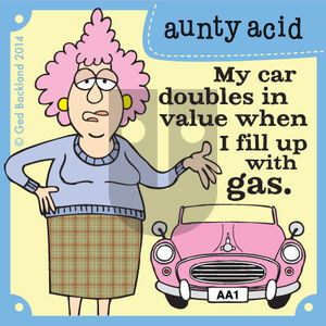Aunty Acid on Monday August 4, 2014 Comic Strip