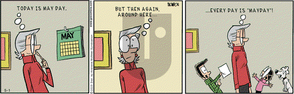 Grand Avenue on Monday May 1, 2023 Comic Strip